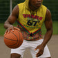 Ghana Independence Day Sleeveless Hoodie with Freedom and Justice and African Pattern - African Pride