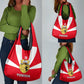 Tunisia Independence Day Grocery Bag with Coat of Arms and Flag Style