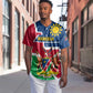 Namibia Independence Day Baseball Jersey with Coat of Arms in Unique Style