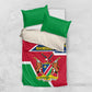 Namibia Independence Day Bedding Set with Coat of Arms in Unique Style