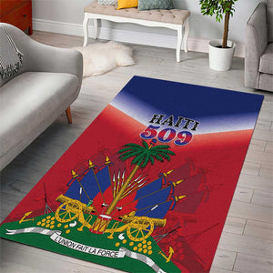 Afro Haiti 509 Area Rug Repiblik d Ayiti