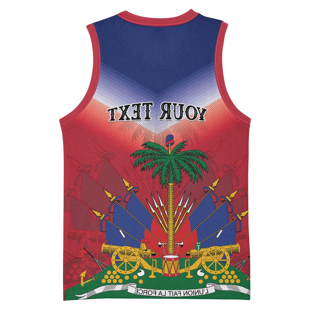 Personalized Afro Haiti 509 Basketball Jersey Repiblik d Ayiti - African Pride