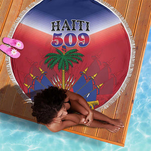 Afro Haiti 509 Beach Blanket Repiblik d Ayiti