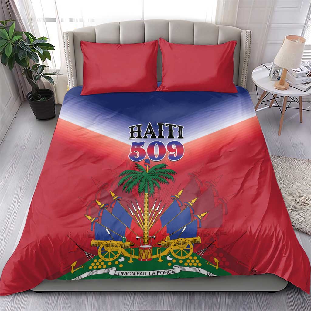 Afro Haiti 509 Bedding Set Repiblik d Ayiti