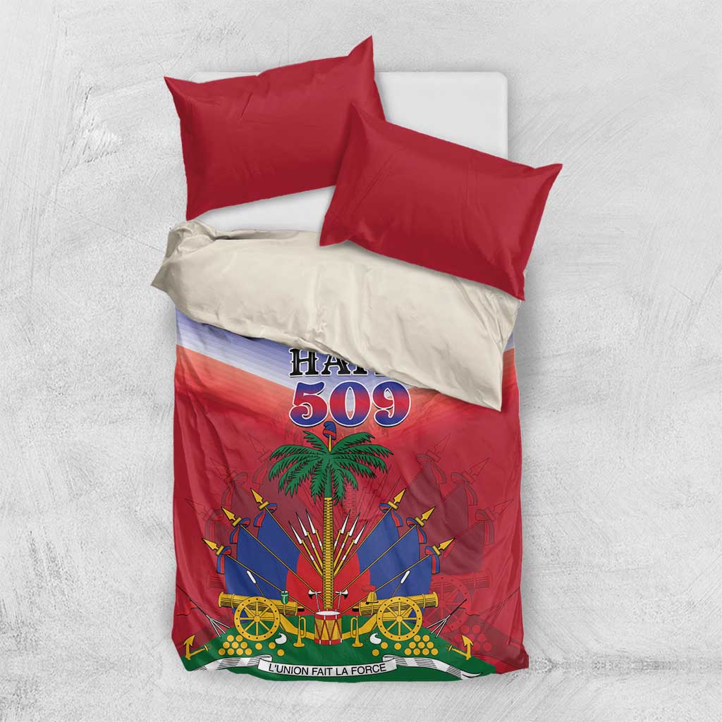 Afro Haiti 509 Bedding Set Repiblik d Ayiti