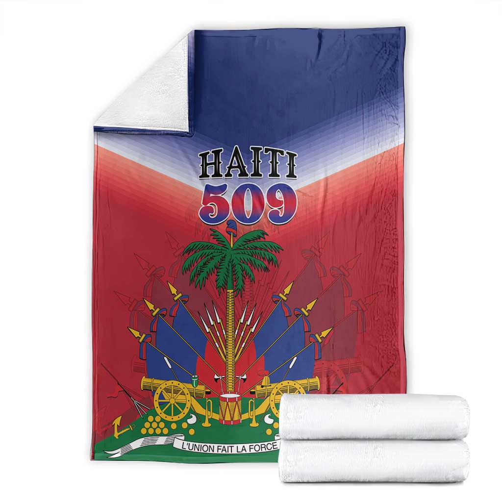 Afro Haiti 509 Blanket Repiblik d Ayiti