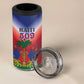 Personalized Afro Haiti 509 4 in 1 Can Cooler Tumbler Repiblik d Ayiti