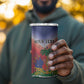 Personalized Afro Haiti 509 4 in 1 Can Cooler Tumbler Repiblik d Ayiti