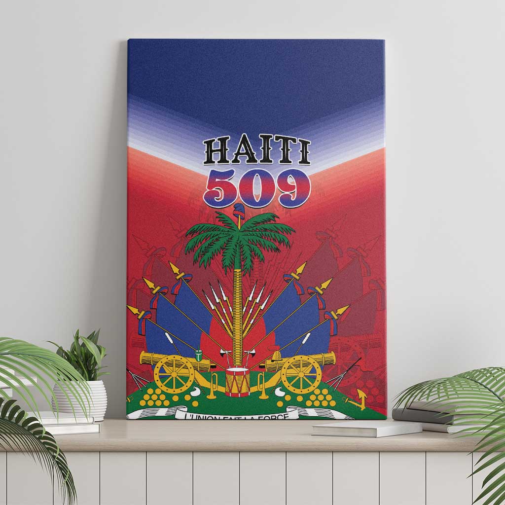 Afro Haiti 509 Canvas Wall Art Repiblik d Ayiti