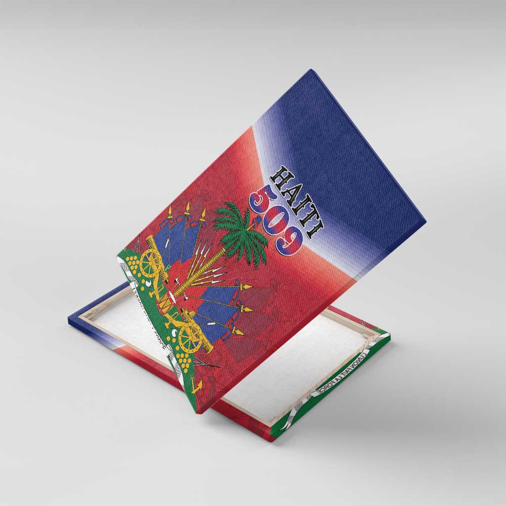 Afro Haiti 509 Canvas Wall Art Repiblik d Ayiti