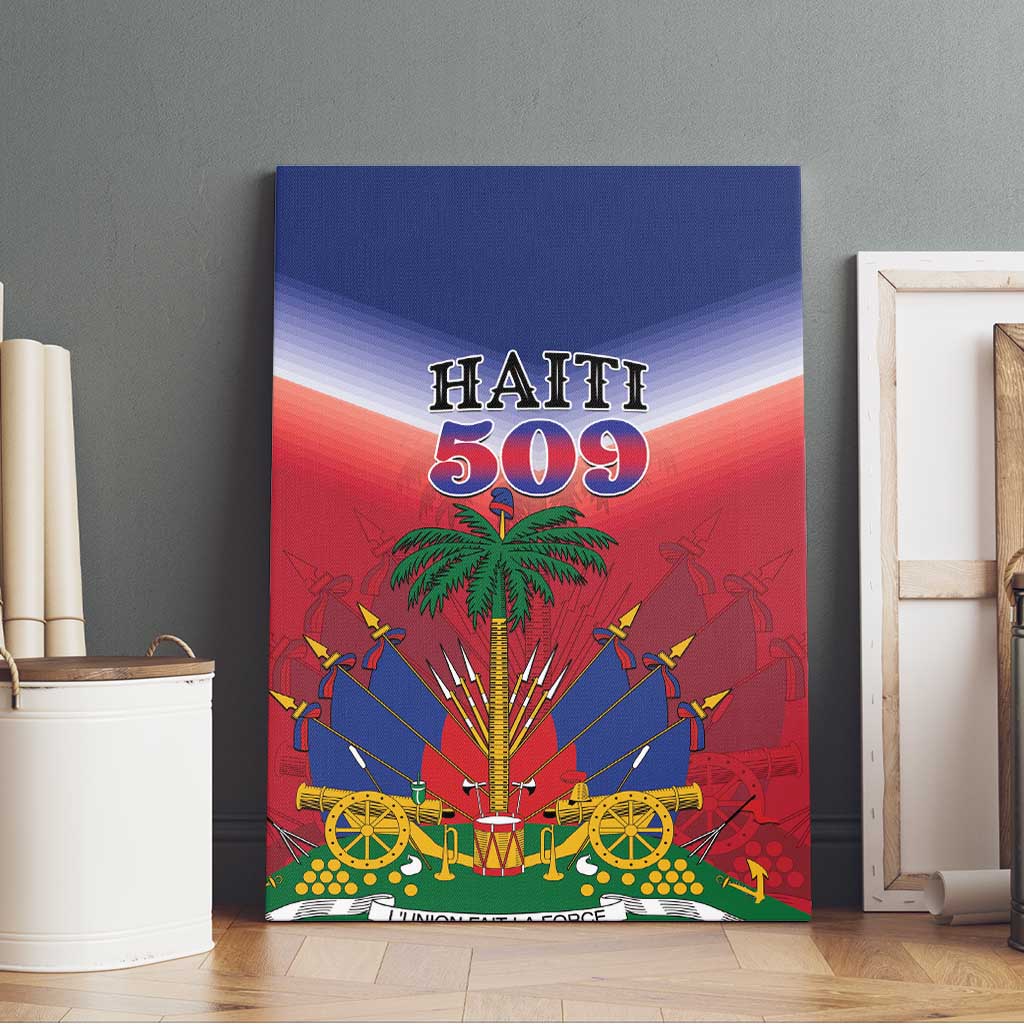 Afro Haiti 509 Canvas Wall Art Repiblik d Ayiti
