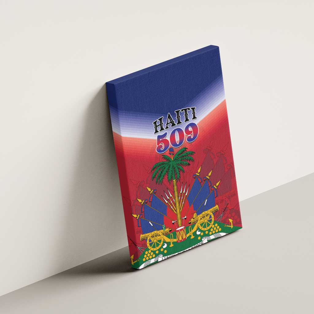 Afro Haiti 509 Canvas Wall Art Repiblik d Ayiti