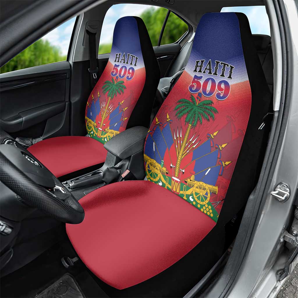 Afro Haiti 509 Car Seat Cover Repiblik d Ayiti