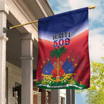 Afro Haiti 509 Garden Flag Repiblik d Ayiti