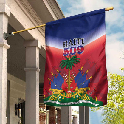 Afro Haiti 509 Garden Flag Repiblik d Ayiti