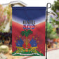 Afro Haiti 509 Garden Flag Repiblik d Ayiti