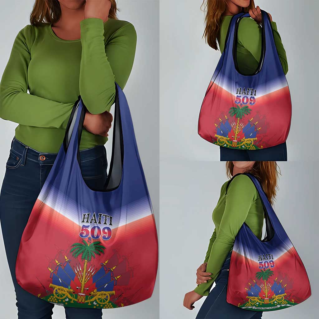 Afro Haiti 509 Grocery Bag Repiblik d Ayiti