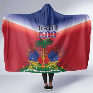 Afro Haiti 509 Hooded Blanket Repiblik d Ayiti