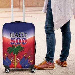 Afro Haiti 509 Luggage Cover Repiblik d Ayiti