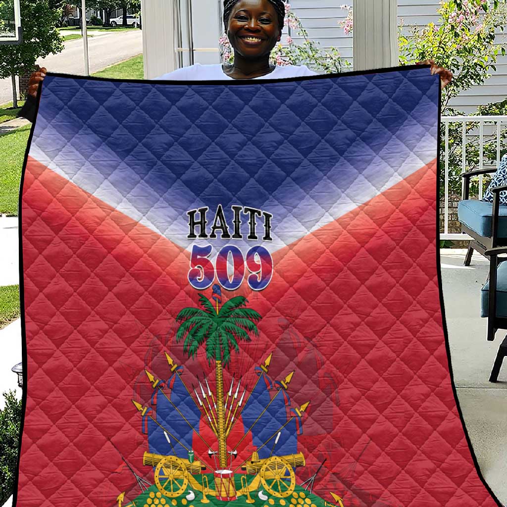 Afro Haiti 509 Quilt Repiblik d Ayiti