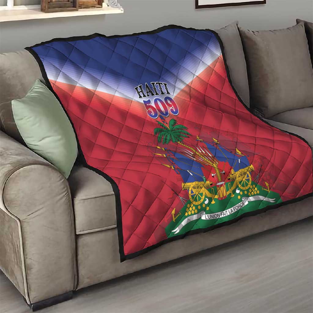 Afro Haiti 509 Quilt Repiblik d Ayiti