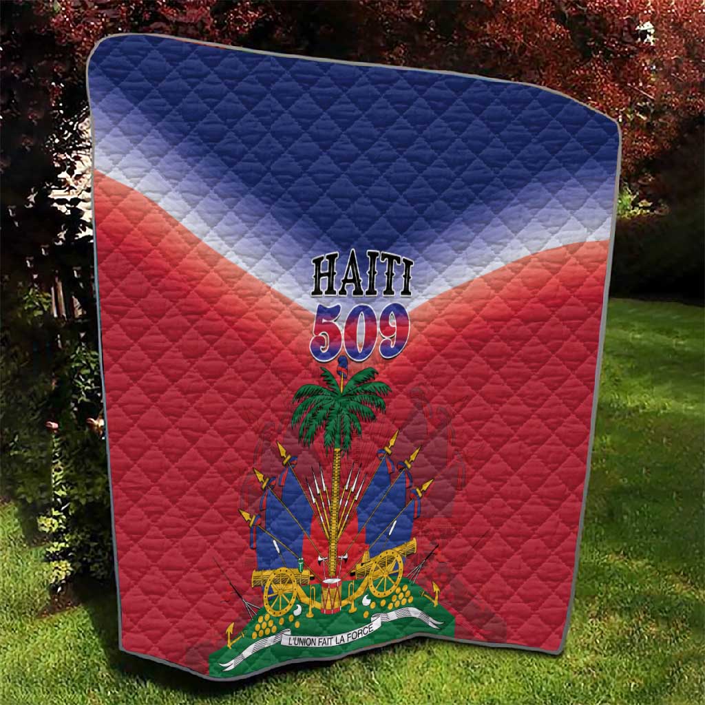 Afro Haiti 509 Quilt Repiblik d Ayiti