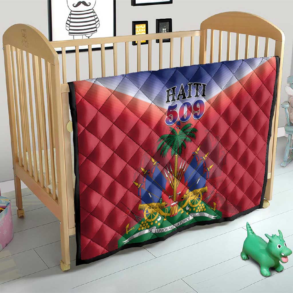 Afro Haiti 509 Quilt Repiblik d Ayiti