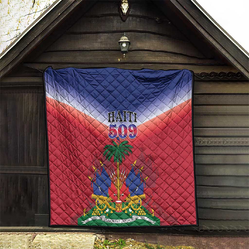 Afro Haiti 509 Quilt Repiblik d Ayiti
