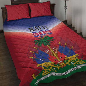 Afro Haiti 509 Quilt Bed Set Repiblik d Ayiti
