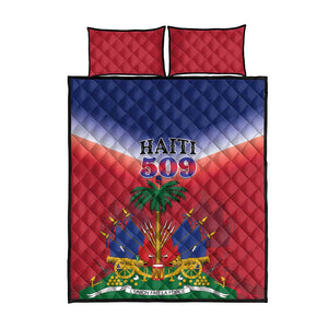 Afro Haiti 509 Quilt Bed Set Repiblik d Ayiti