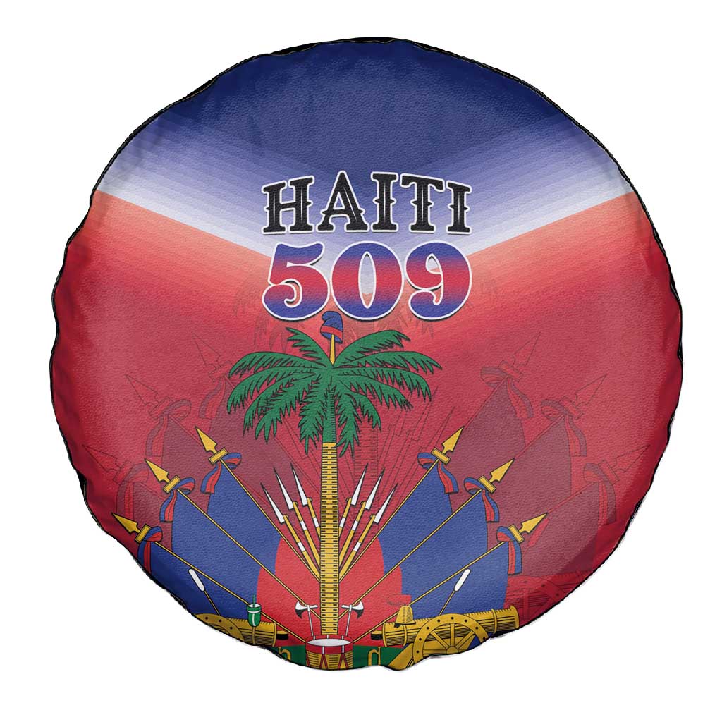 Afro Haiti 509 Spare Tire Cover Repiblik d Ayiti