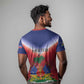 Personalized Afro Haiti 509 T shirt Repiblik d Ayiti