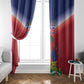 Afro Haiti 509 Window Curtain Repiblik d Ayiti