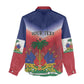 Personalized Afro Haiti 509 Women Casual Shirt Repiblik d Ayiti