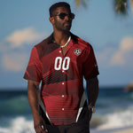 Custom Egypt 2026 World Football Hawaiian Shirt Yalla Masr The Pharaohs