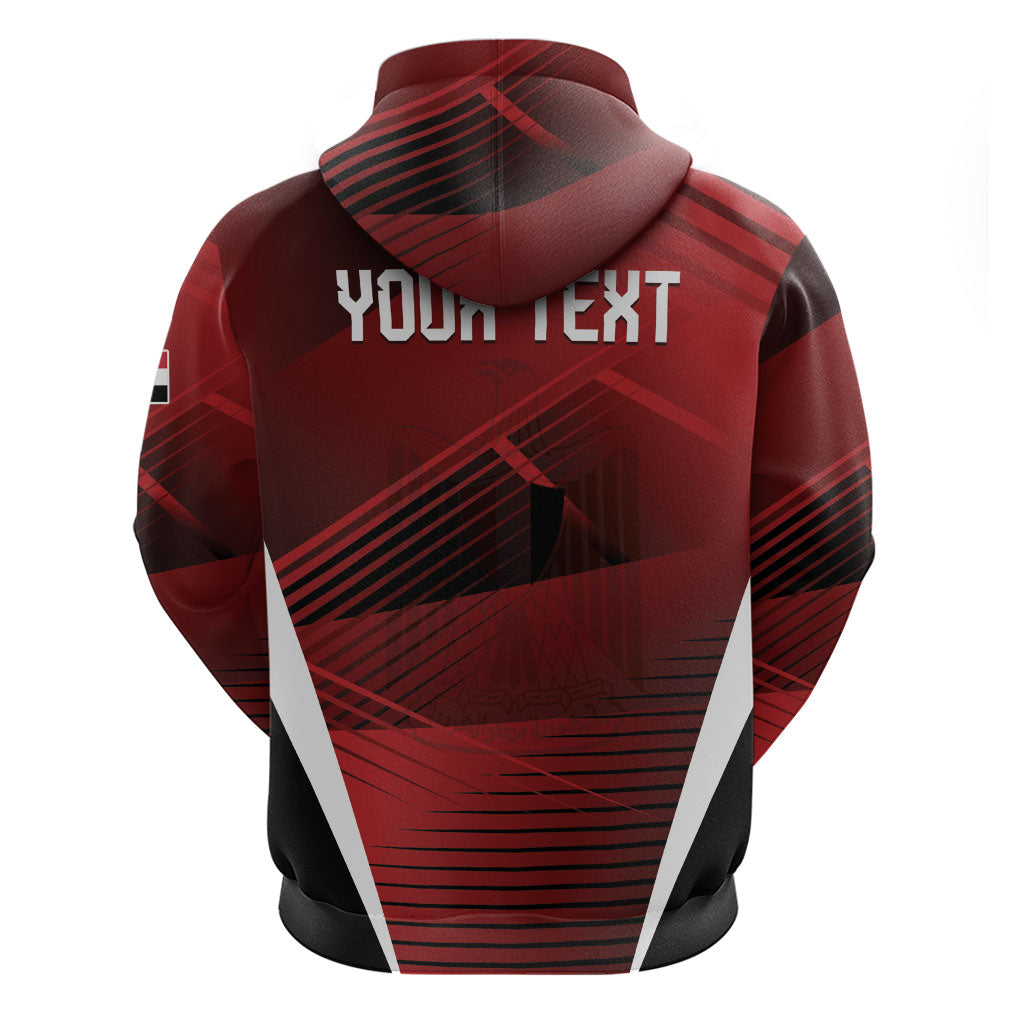 Custom Egypt 2026 World Football Hoodie Yalla Masr The Pharaohs