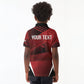 Custom Egypt 2026 World Football Kid Polo Shirt Yalla Masr The Pharaohs