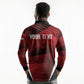 Custom Egypt 2026 World Football Long Sleeve Polo Shirt Yalla Masr The Pharaohs