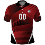 Custom Egypt 2026 World Football Polo Shirt Yalla Masr The Pharaohs