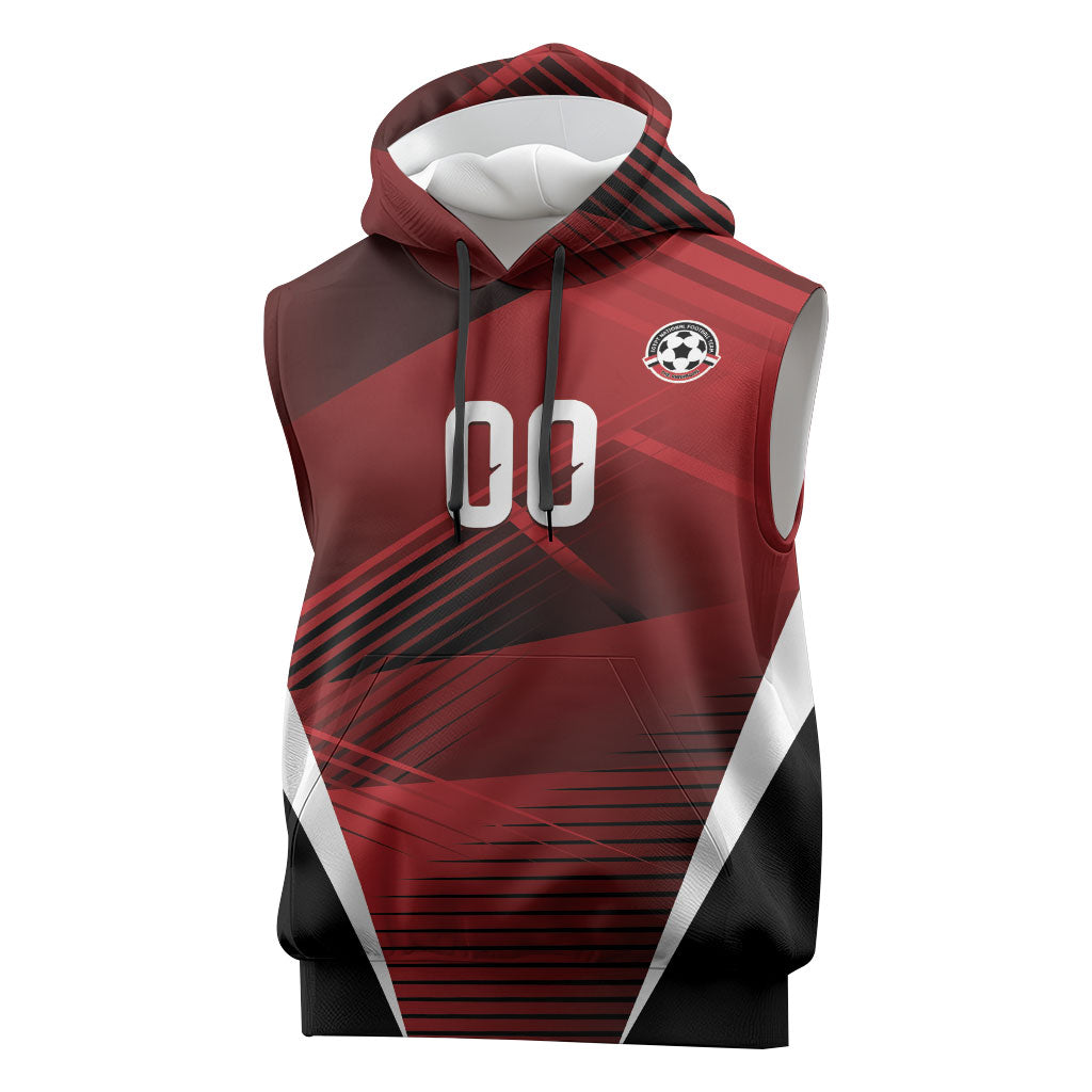 Custom Egypt 2026 World Football Sleeveless Hoodie Yalla Masr The Pharaohs