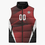 Custom Egypt 2026 World Football Sleeveless Puffer Jacket Yalla Masr The Pharaohs