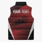 Custom Egypt 2026 World Football Sleeveless Puffer Jacket Yalla Masr The Pharaohs
