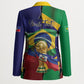 Personalized Brazil Haiti 2026 World Football Blazer Come On Boys