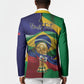 Personalized Brazil Haiti 2026 World Football Blazer Come On Boys