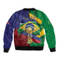 Personalized Brazil Haiti 2026 World Football Bomber Jacket Come On Boys