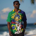 Personalized Brazil Haiti 2026 World Football Hawaiian Shirt Come On Boys