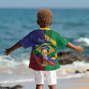 Personalized Brazil Haiti 2026 World Football Kid Hawaiian Shirt Come On Boys