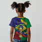 Personalized Brazil Haiti 2026 World Football Kid T shirt Come On Boys