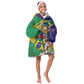 Personalized Brazil Haiti 2026 World Football Kid Wearable Blanket Hoodie Come On Boys