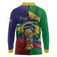 Personalized Brazil Haiti 2026 World Football Long Sleeve Polo Shirt Come On Boys